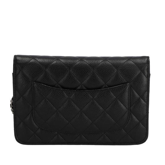 Chanel Chain Wallet Matelasse Black - Picture 1 of 8
